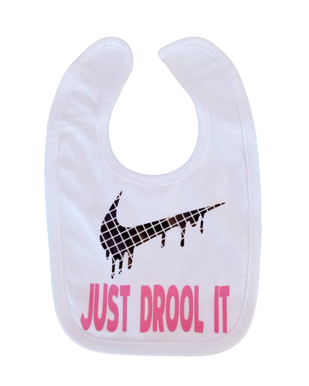 JustDroolIt! Pink Bib