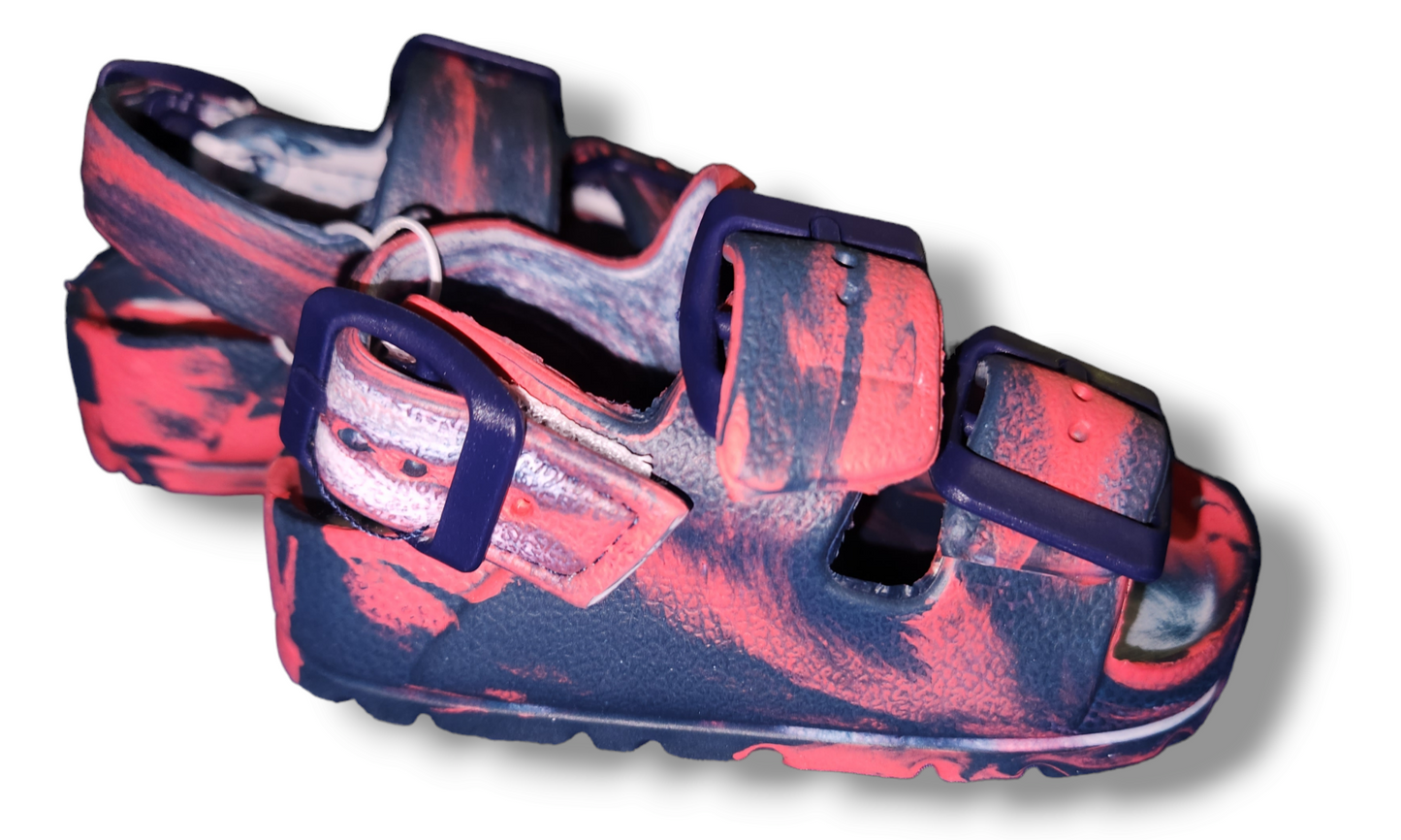 TieDye Infant Sandals