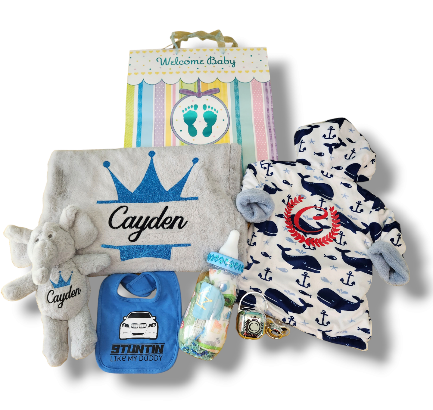 Custom Baby Boy BathRobe