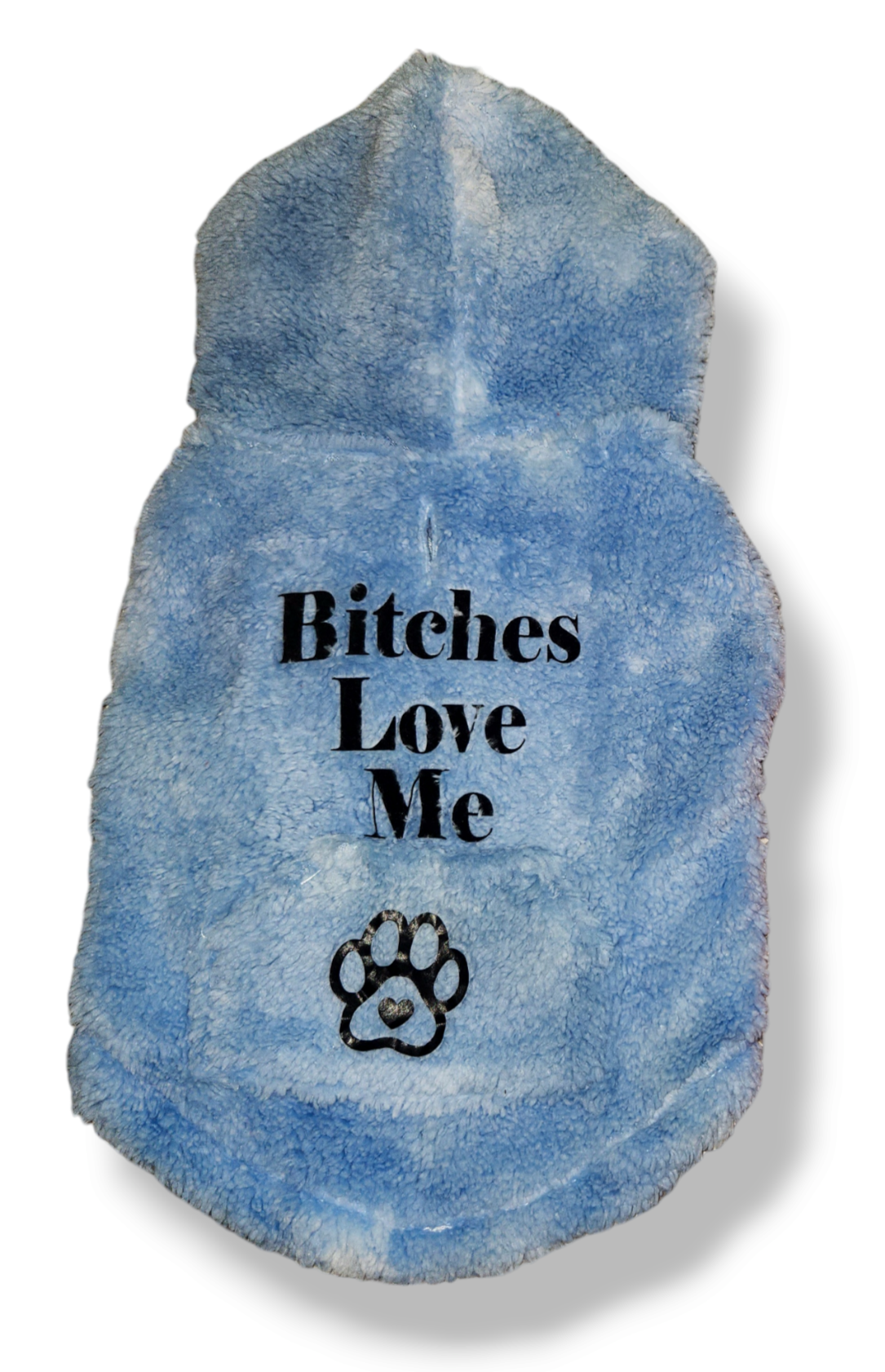 Blue Pet Fur Vest