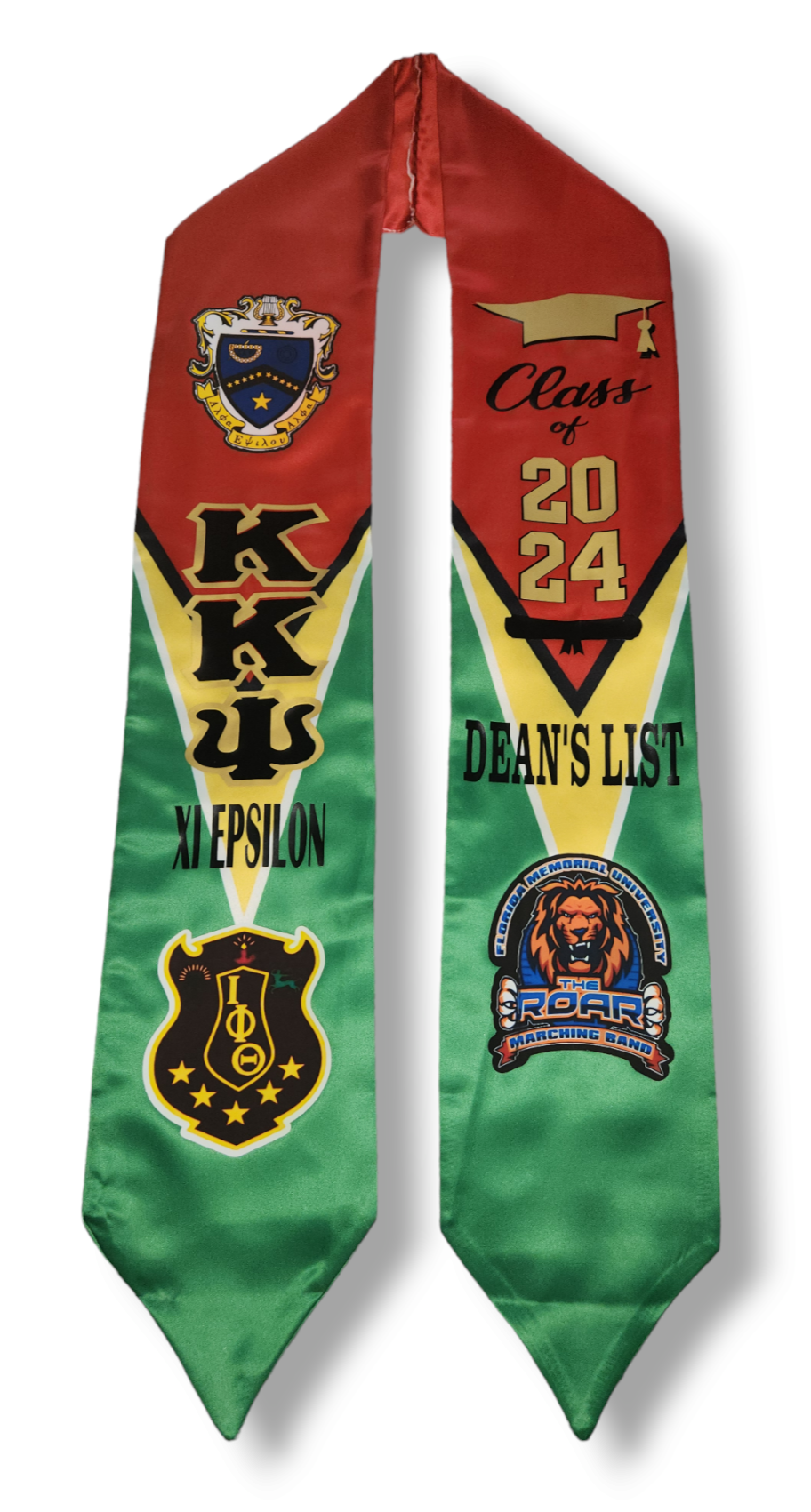 Custom Flag Grad Stole