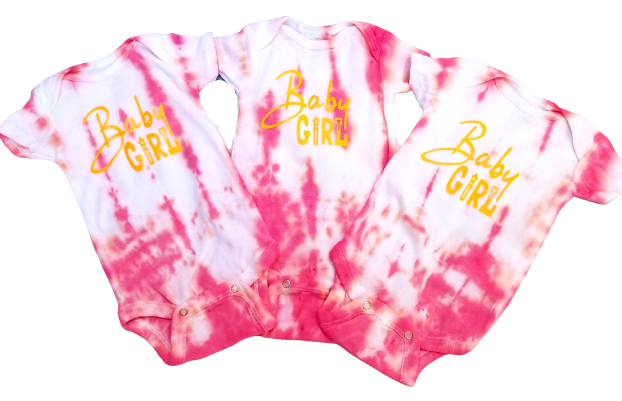 Baby Girl Tie-Dye Set