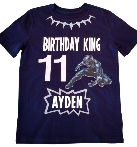 Custom Wakanda Birthday Tee