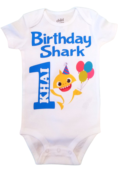 Custom BabyShark Birthday Tee