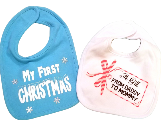 Daddy's Gift Christmas Bib