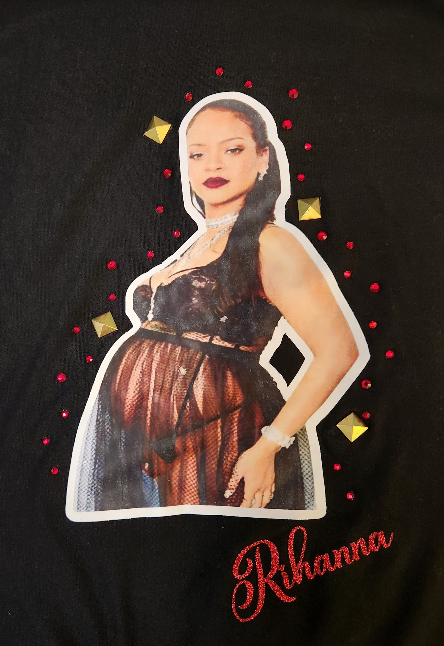 RihRih Graphic Maternity Tee