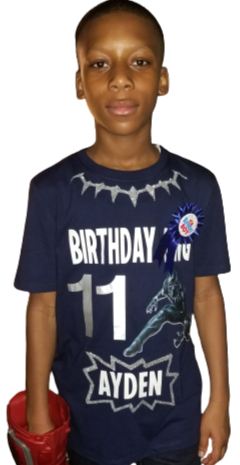 Custom Wakanda Birthday Tee