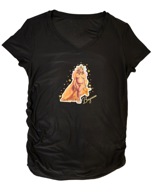Yonce' Graphic Maternity Tee